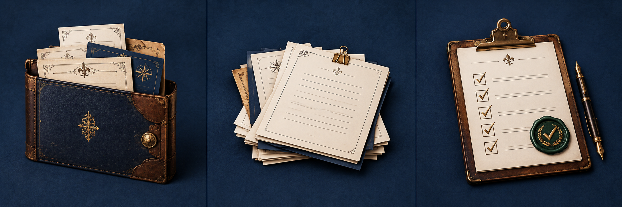 Documents prepared for a partner call